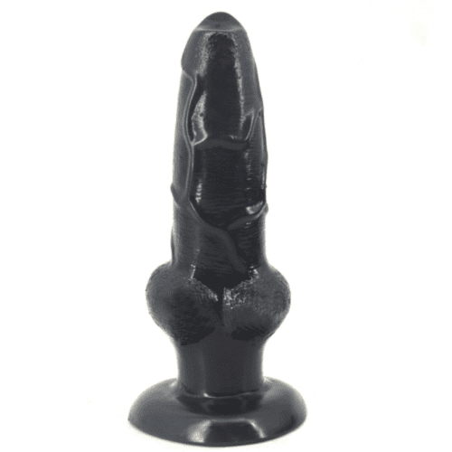 Animalistic 7" Hydra Knotted Dog Dildo With Suction Cup